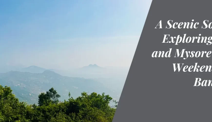 A Scenic Sojourn: Exploring Coorg and Mysore over a Weekend from Bangalore