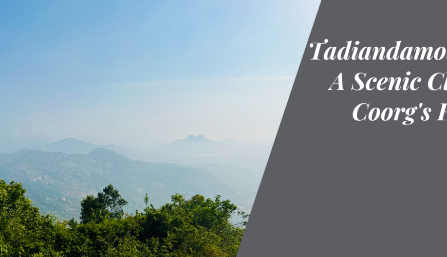 Tadiandamol Trek: A Scenic Climb to Coorg’s Highest Peak