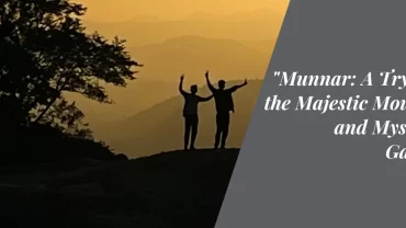 Munnar: A Tryst with the Majestic Mountains and Mystic Tea Gardens