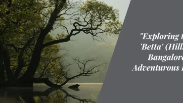 Exploring the Best ‘Betta’ (Hills) Near Bangalore for an Adventurous Escape