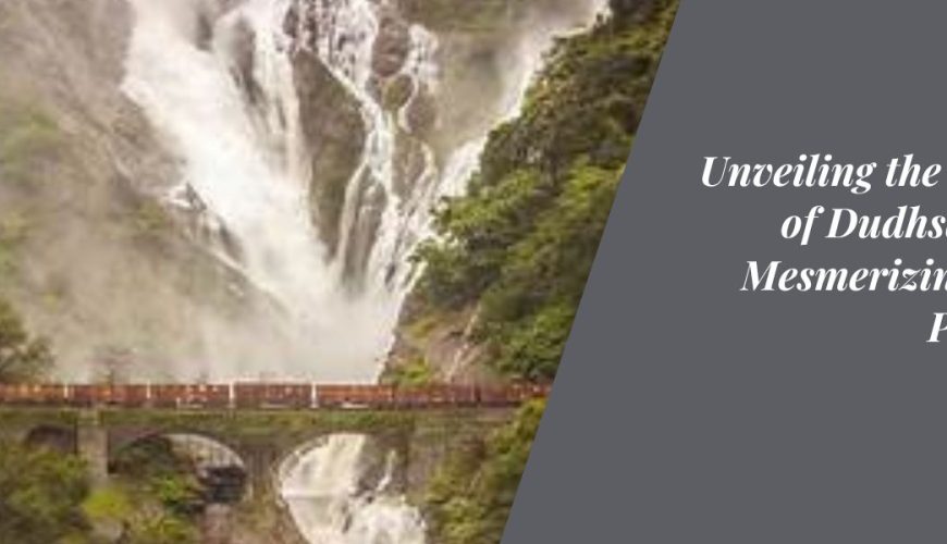 Unveiling the Beauty of Dudhsagar: A Mesmerizing Tour Package