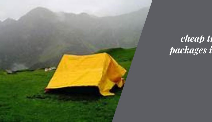 cheap trekking packages in india