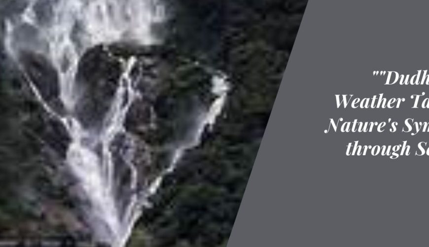 "Dudhsagar's Weather Tapestry: Nature's Symphony through Seasons"