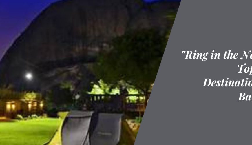 "Ring in the New Year: Top Outing Destinations Near Bangalore"