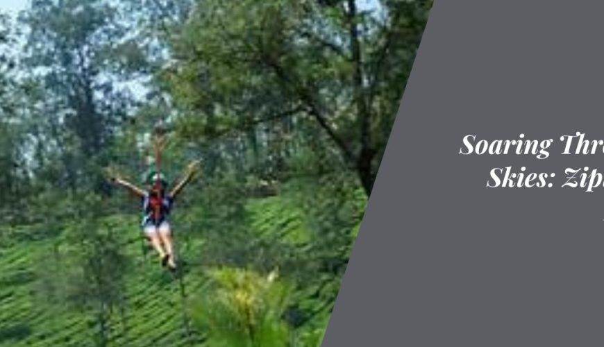 Soaring Through the Skies: Ziplining in Munnar