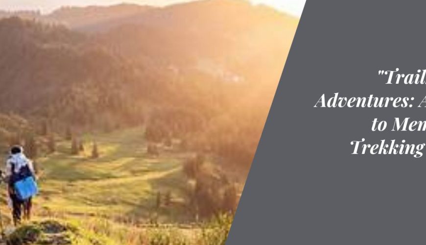 Trailblazing Adventures A Guide to Memorable Trekking Tours