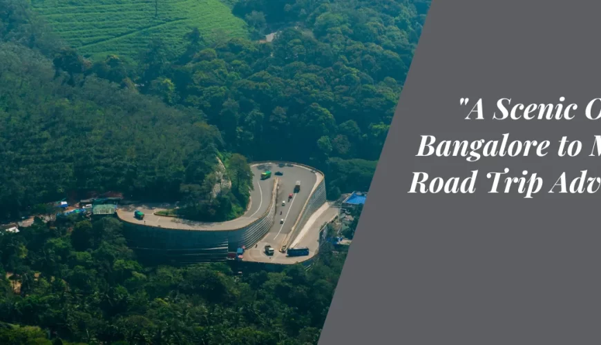 “A Scenic Odyssey: Bangalore to Munnar Road Trip Adventure”