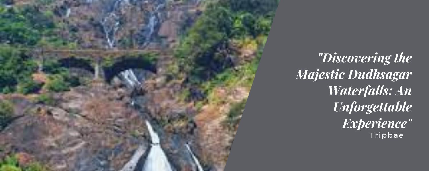 Discovering the Majestic Dudhsagar Waterfalls An Unforgettable Experience