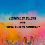 Holi celebrations with tripbae