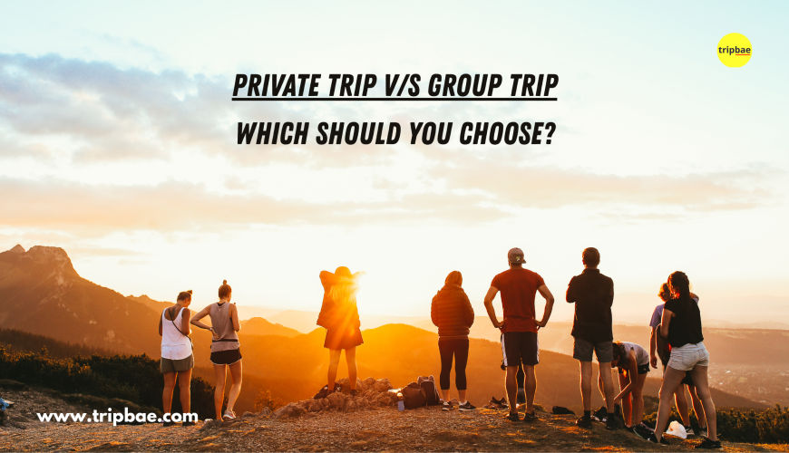 private vs group trip weekend getaway from bangalore