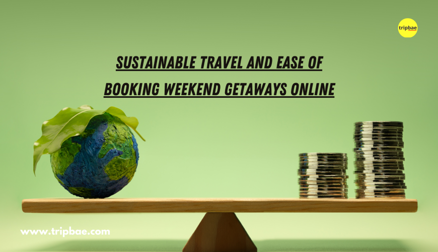 sustainable travel and easy of online booking