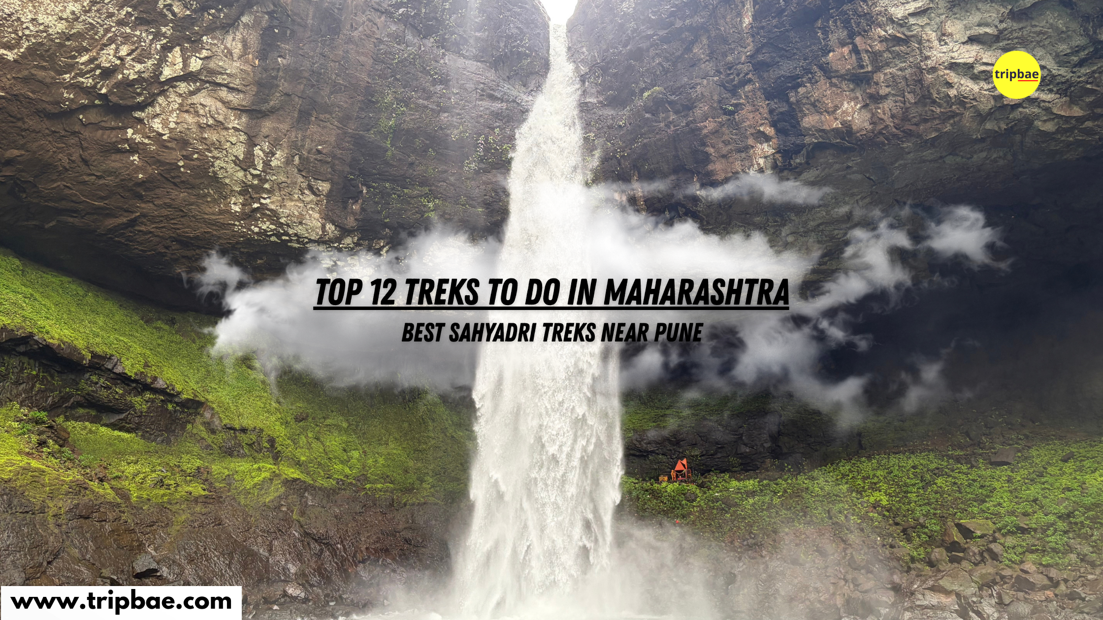 Treks Near Pune, Maharashtra Treks, Sahyadri Treks, Monsoon Treks in Maharashtra, Weekend Treks from Pune, Waterfall Treks Near Pune, Fort Treks in Maharashtra, Trekking in Maharashtra, Tripbae Pune